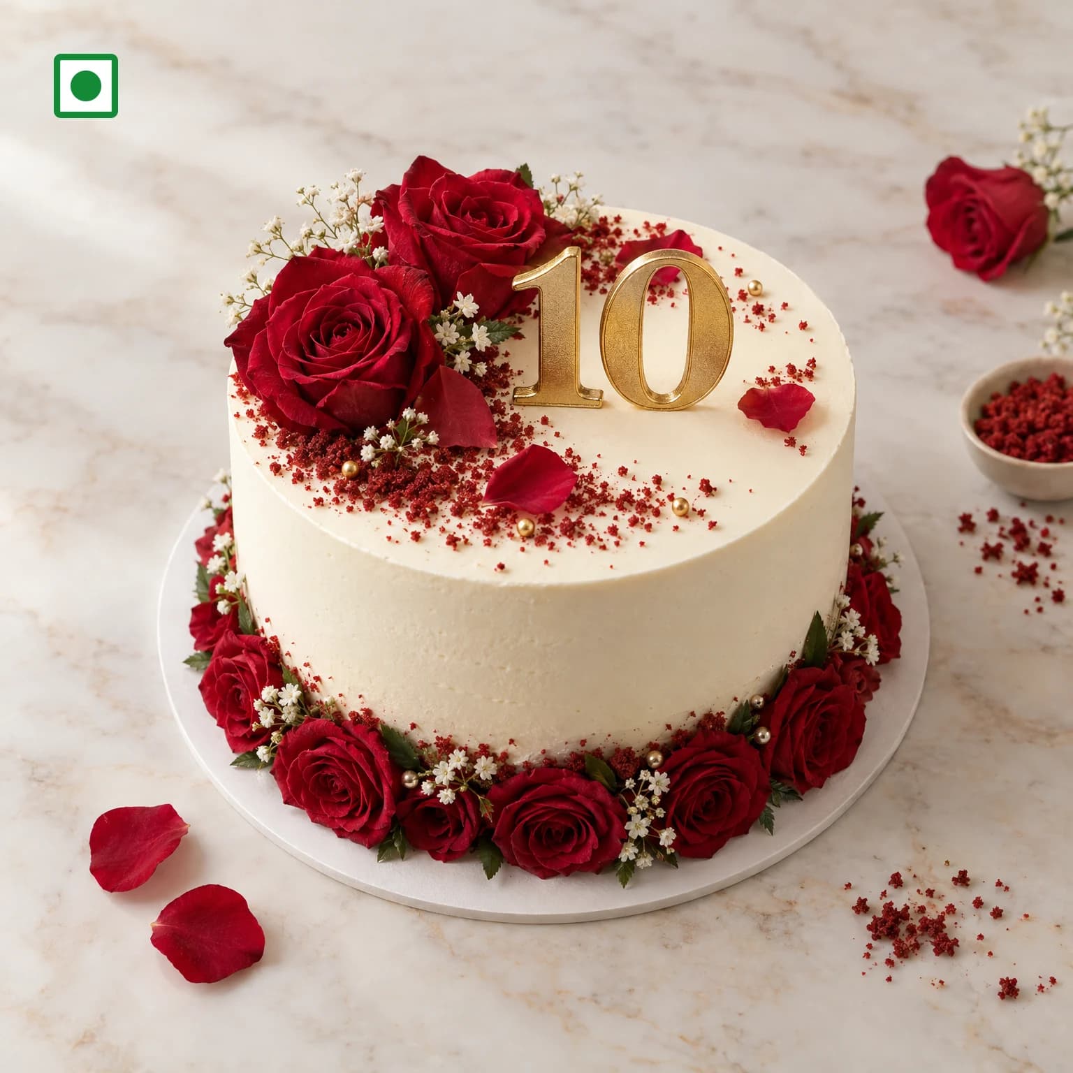 10th Anniversary Cake