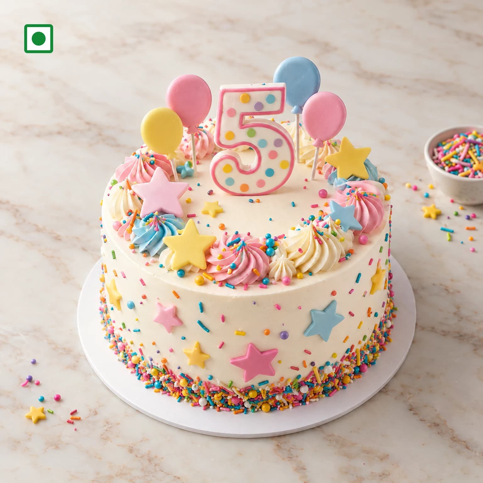 5th Birthday Cake