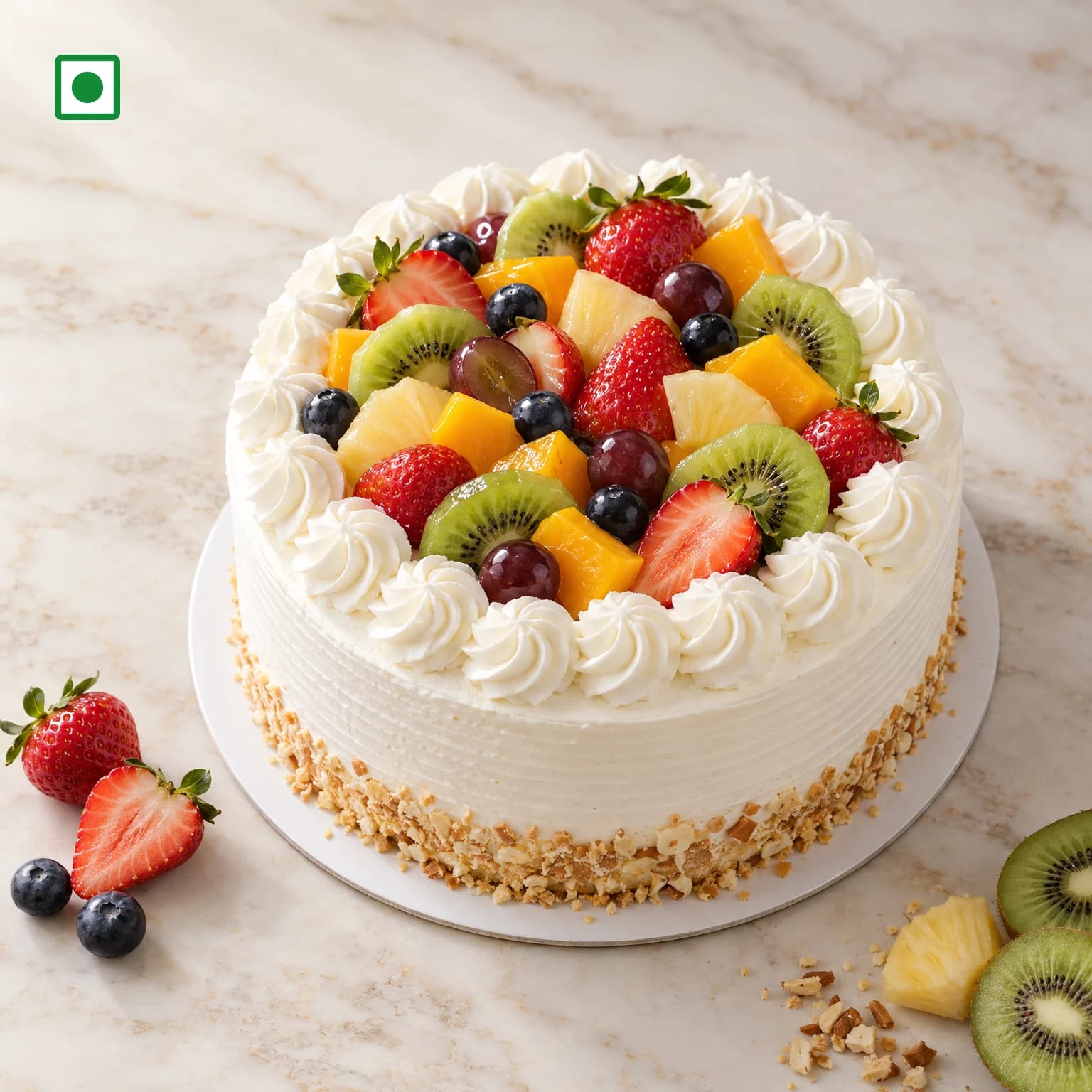 Fresh Fruit Cake