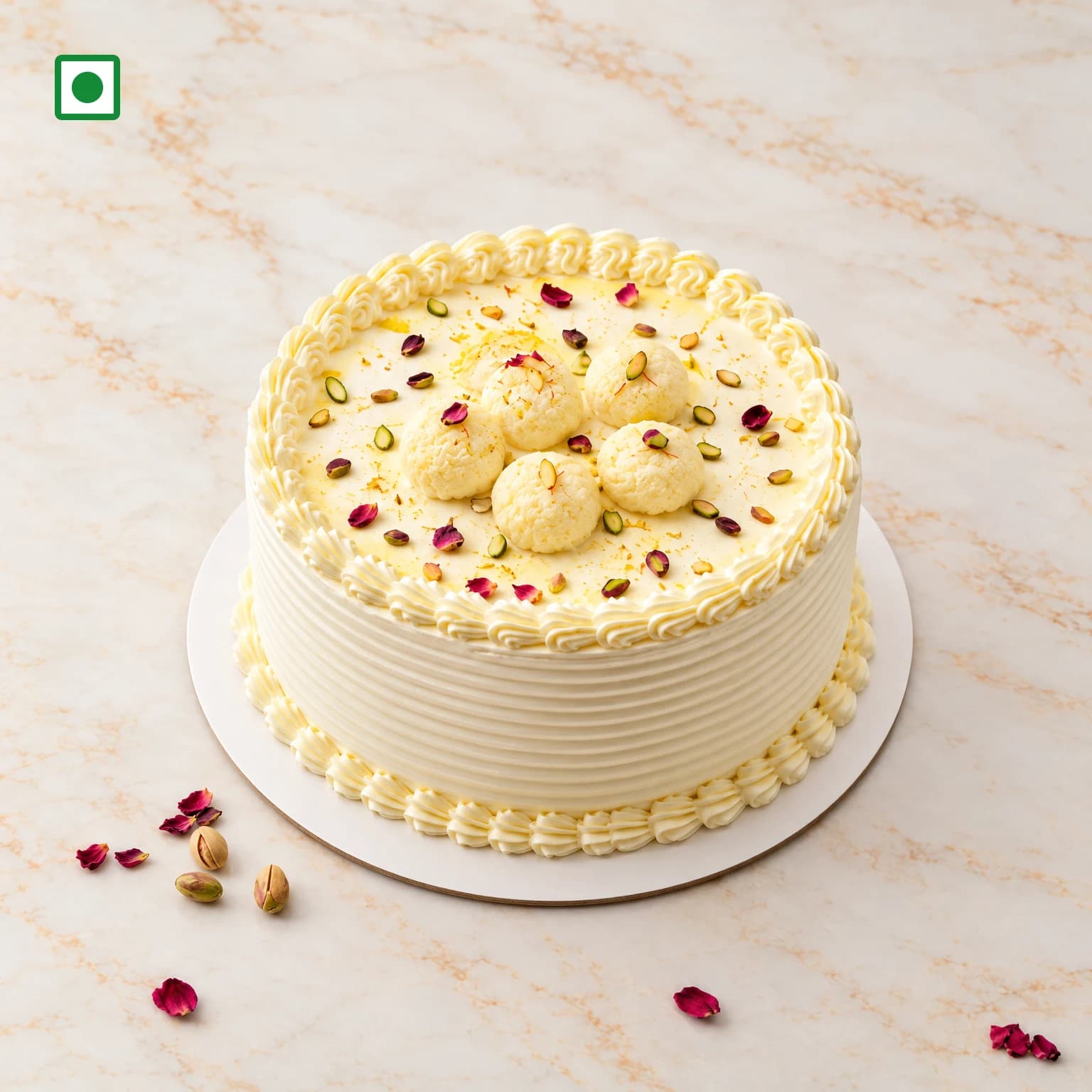Rasmalai Cake